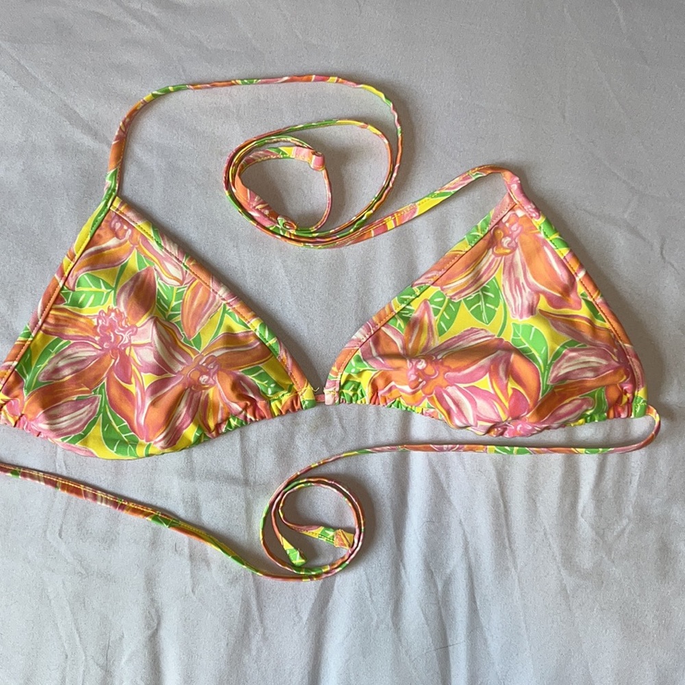 Lilly Pulitzertriangle String Bikini Top - image 5